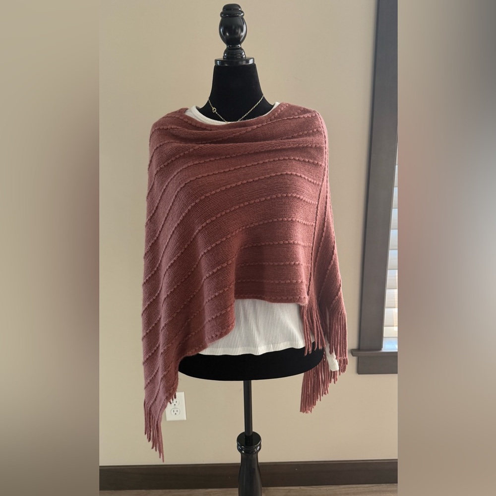 Soft Cozy Women's Sweater Poncho